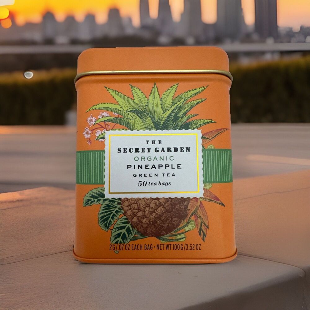 ORGANIC GREEN  TEA  (50BAGS) Pineapple Flavor